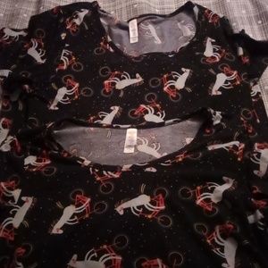 Set of 2 classic tees unicorns!